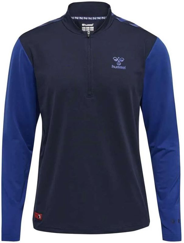 Sportsweatshirt - Color-Blocking - Normale Pasvorm - Lange Mouw