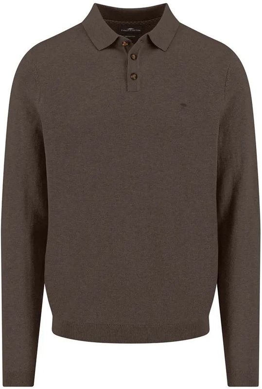 Fynch Hatton - 1509328 - Poloshirt - Lange Mouw