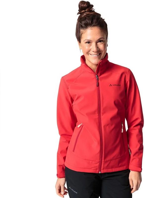 Vaude - Cyclone VI - Softshelljack - Dames - Winddicht - Waterafstotend - Gerecycled Materiaal