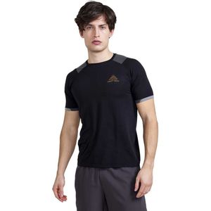 Craft Pro Trail Fuseknit Short Sleeve T-shirt Zwart M Man