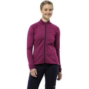 Dames - MOROBBIA FULL ZIP - Fietsfleecejack - Zwart - Polyester/Elastane