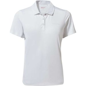 Craghoppers Nosilife Pro Short Sleeve Polo Wit 8 Vrouw