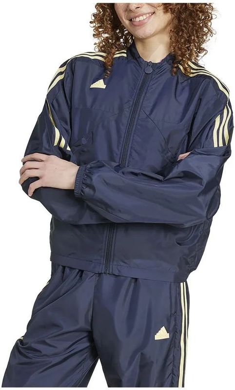 adidas - Tiro Cut - Trainingsjack - Zwart - 100% Gerecycled Materiaal