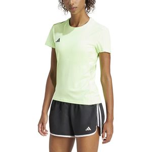 Adidas Adizero Essentials Short Sleeve T-shirt Groen S / Regular Vrouw
