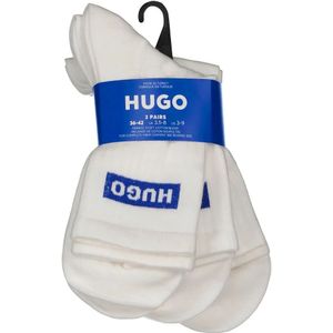 Hugo - Enkelsokken - Wit - Katoenmix - 3 Paar