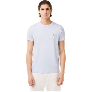 Lacoste Th6709 Short Sleeve T-shirt Wit 5 Man