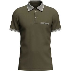 Fynch Hatton Contrast Mercerized Korte Mouw Poloshirt