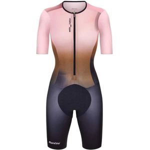 Santini Viper Korte Mouw Triatlonpak