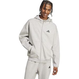 Adidas - Future Icons - Sweatshirt - Grijs - Met Rits