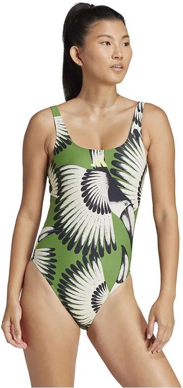 Adidas - X Farm 3 Stripes - Badpak - Groen