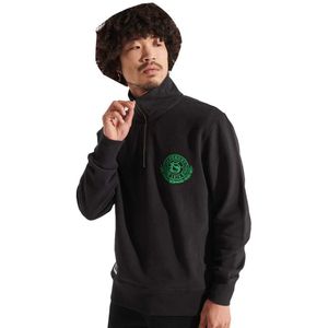 Superdry Code City College Sweatshirt Zwart S Man