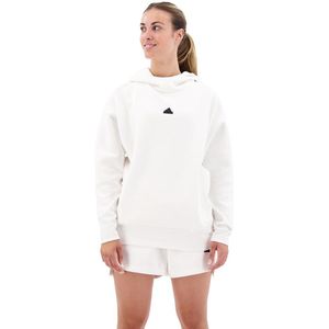 Adidas Z.n.e. Overhead Hoodie Wit L Vrouw