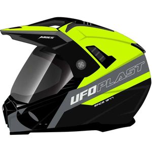 UFO - Aries - Off-Road Helm - Zwart - Kunststof
