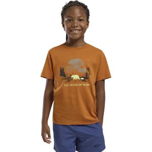 Jack Wolfskin - Modelnaam - T-shirt - Korte Mouwen - Biologisch Katoen