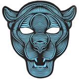 Atosa Panther Led Led Mask Blauw