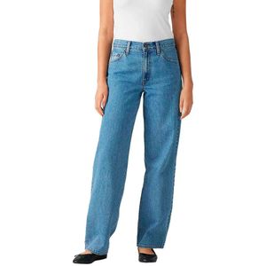 Levi's - Baggy Dad Jeans - Blauw - 100% Katoen
