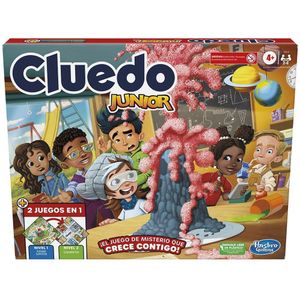 Cluedo Junior Spanish Version Board Game Zilver