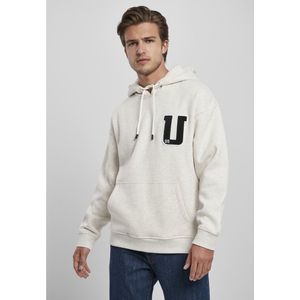 Urban Classics Oversized Frottee Patch Sweatshirt Grijs 2XL Man