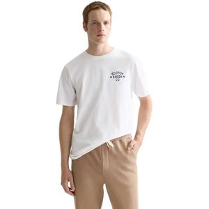 Scotch & Soda 183186 T-shirt Met Korte Mouwen