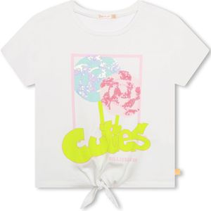 Billieblush U20078 Short Sleeve T-shirt Wit 5 Years