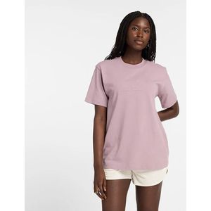 New Balance Embossed Logo Jersey T-shirt Met Korte Mouwen