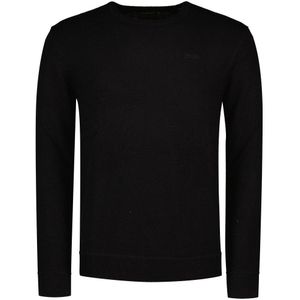 Superdry Essential Slim Fit Crew Neck Sweater Zwart L Man