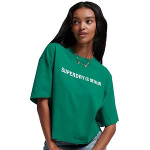 Superdry Code Core Sport Short Sleeve T-shirt Groen XL Vrouw