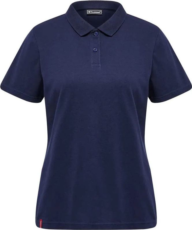 Hummel - Red Classic - Poloshirt - Korte Mouw - Regular Fit - 100% Katoen