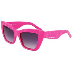 Karl Lagerfeld 6158s Sunglasses Roze Bright Purple 2/CAT3 Man