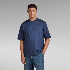 G-star Boxy Base 20 Short Sleeve T-shirt Blauw M Man