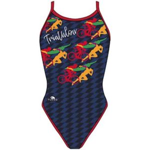 Turbo - Revolution - Badpak - Blauw - 2XL - Voor Dames