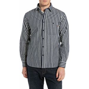 Replay M4144.000.52826 Overhemd Met Lange Mouwen