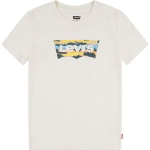 Levi´s ® Kids Aop Batwing Short Sleeve T-shirt Wit 12 Years