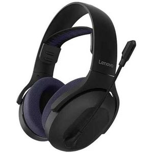 Lenovo - Legion H410 - Draadloze Gaming Headset - Zwart/Donkerpaars