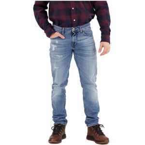 Timberland Tacoma Lake Distressed Stretch Jeans Blauw 30 / 32 Man