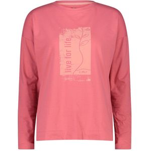 Cmp 32u1476 Long Sleeve T-shirt Oranje,Roze S Vrouw