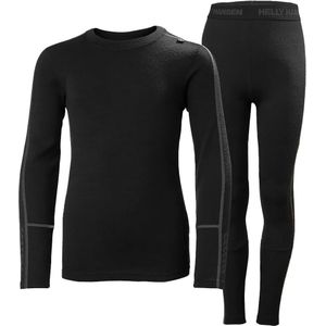 Helly Hansen - Lifa Merino Midweight Set - Baselayerset - Black - Merinowol