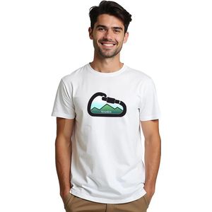 Kruskis Mountain Carabiner T-shirt Met Korte Mouwen