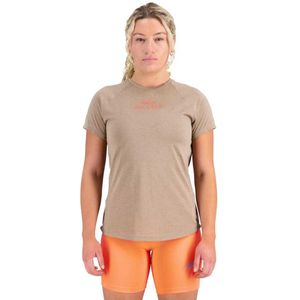 New Balance Printed Impact Short Sleeve T-shirt Oranje XS Vrouw