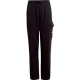 adidas - D Broek - Junioren - Zwart - Losse Pasvorm - French Terry Badstof