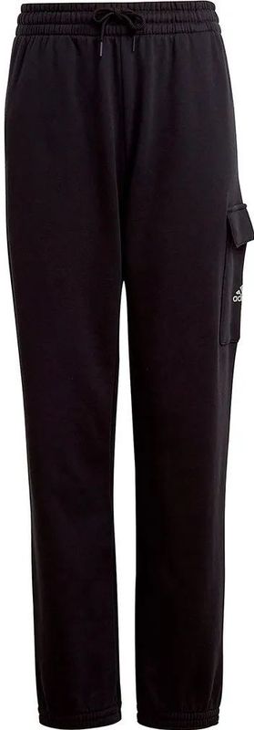 adidas - D Broek - Junioren - Zwart - Losse Pasvorm - French Terry Badstof