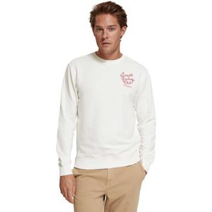 Scotch & Soda Left Chest Artwork Sweatshirt