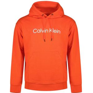 Calvin Klein Hero Logo Comfort Hoodie Oranje S Man