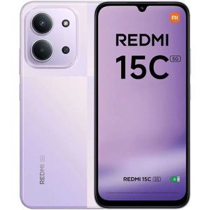 Xiaomi - Redmi 15C 5G - Smartphone - Paars - 256 GB - 6,9 inch - Hybride Dubbele SIM