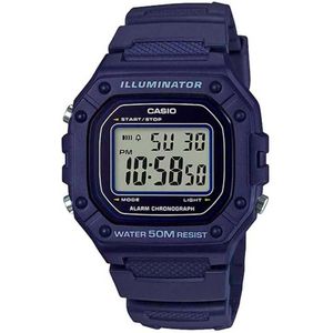 Casio W-218h-2a Collection Watch Blauw