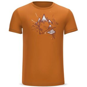 Millet Boulder Short Sleeve T-shirt Oranje S Man