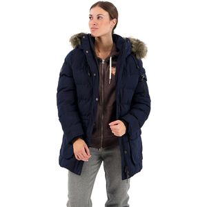 Superdry Microfibre Expedition Jacket Blauw M Vrouw