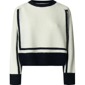 Pepe Jeans - PL7000042 - Gebreide Trui - Wit - Casual - Polyester