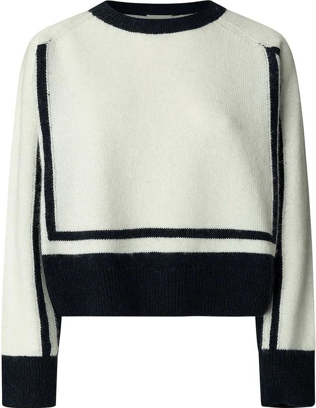 Pepe Jeans - PL7000042 - Gebreide Trui - Wit - Casual - Polyester