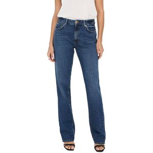 Only Jaci Straight Fit Cro209 Jeans Blauw 26 / 32 Vrouw